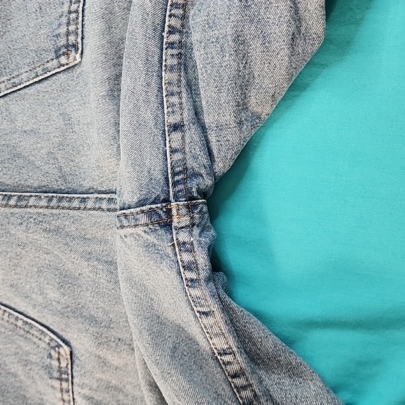 Nordstrom Medium Light Wash Mom Jeans, Size 16 - Picture 6 of 16